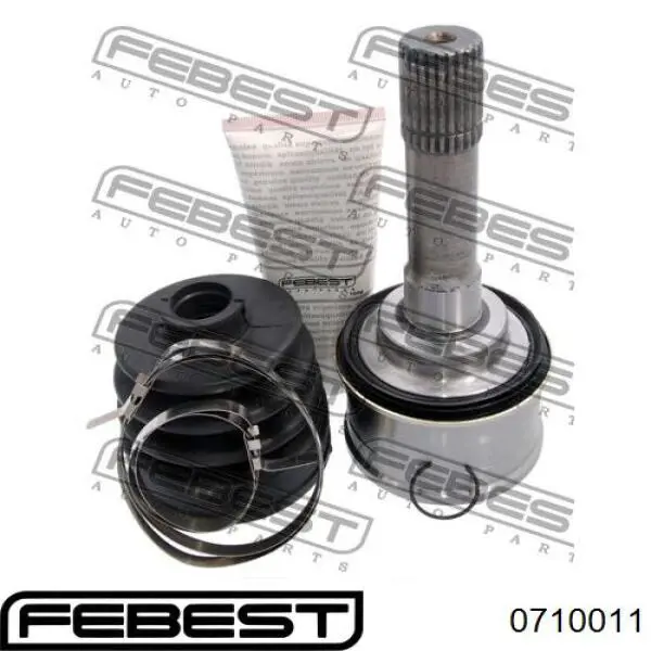 Купить 0710011 Febest Внешняя граната