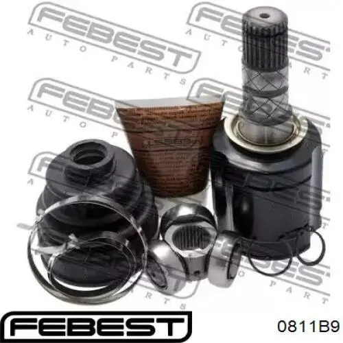 ШРУС внутренний передний 0811B9 Febest