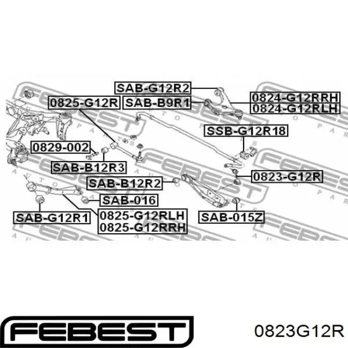 Стойка стабилизатора задняя правая CTR CL0542 цена, от 10.13 USD