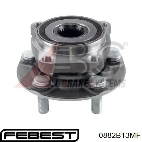 Ступица (передняя) Febest 0882B13MF