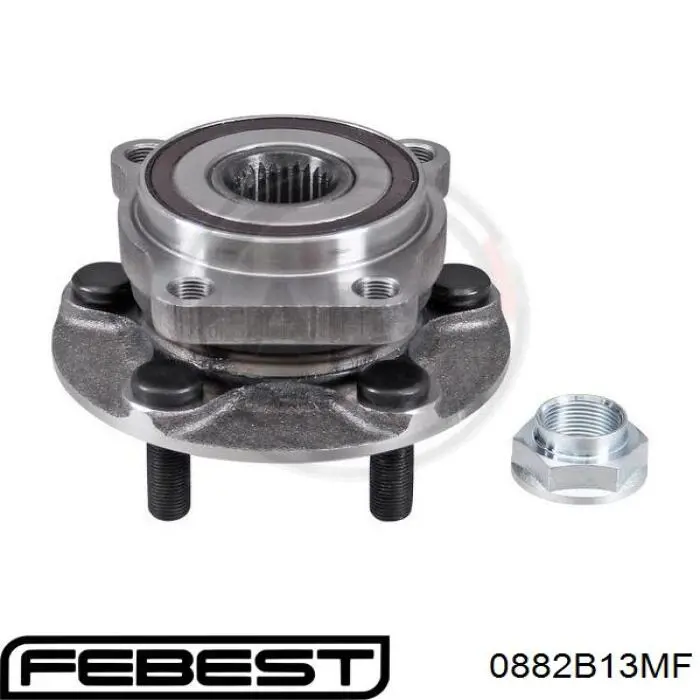 Купить 0882B13MF Febest Ступица переднего колеса