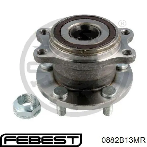 Купить 0882B13MR Febest Задняя шпиндель