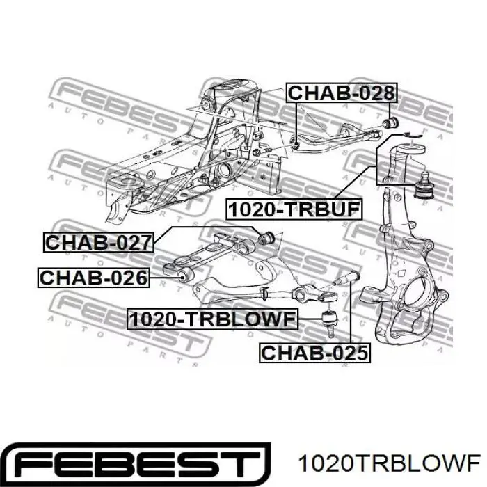  1020TRBLOWF Febest