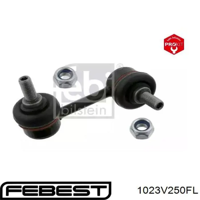 Стойка переднего стабилизатора левая 1023V250FL Febest