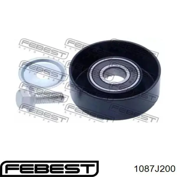 Натяжная планка поликлинового ремня Febest 1087J200