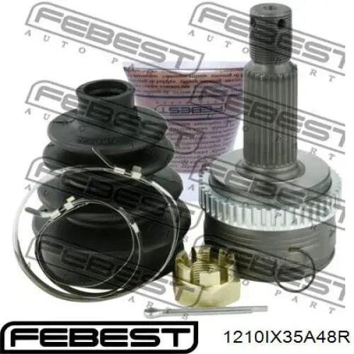 Шарнир равных угловых скоростей задний Febest 1210IX35A48R цена, от 110.49 USD