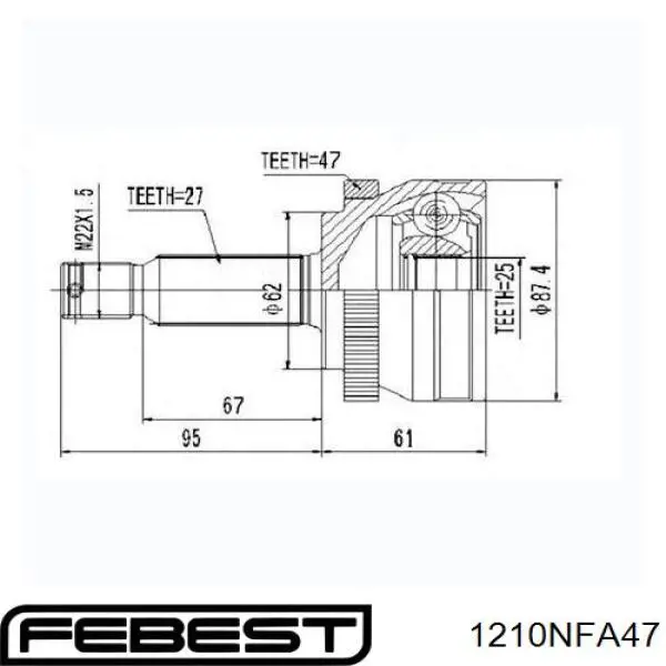 1210NFA47 Febest