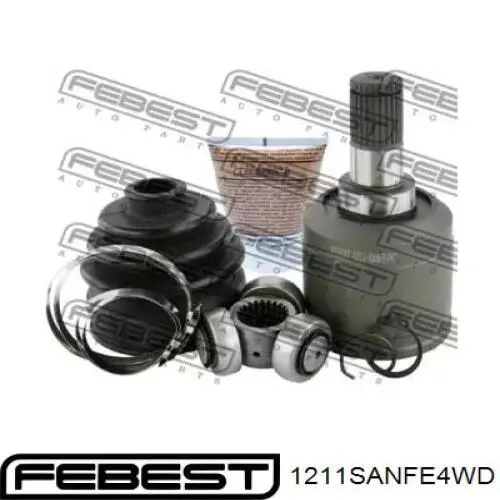 ШРУС внутренний задний 1211SANFE4WD Febest