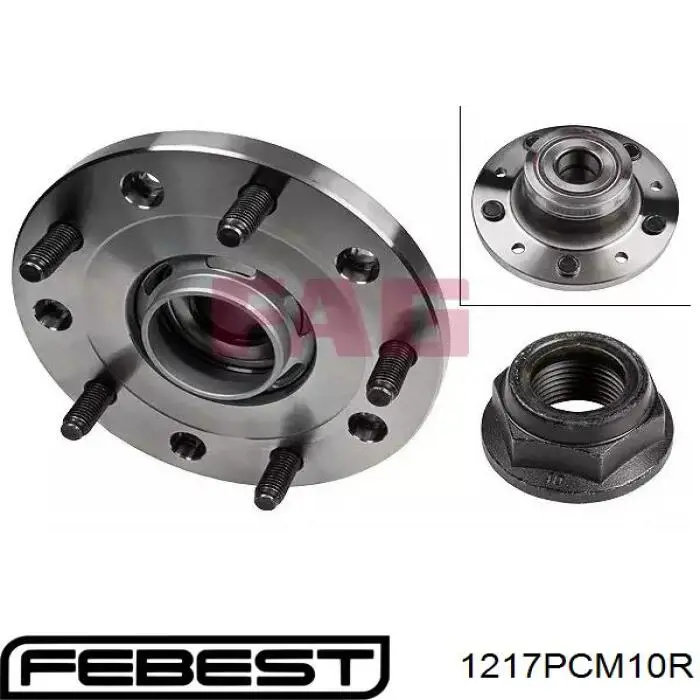 Купить 1217PCM10R Febest Пыльник ШРУСа задней полуоси наружный