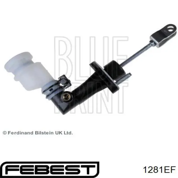 Cilindro maestro de embrague 1281EF Febest