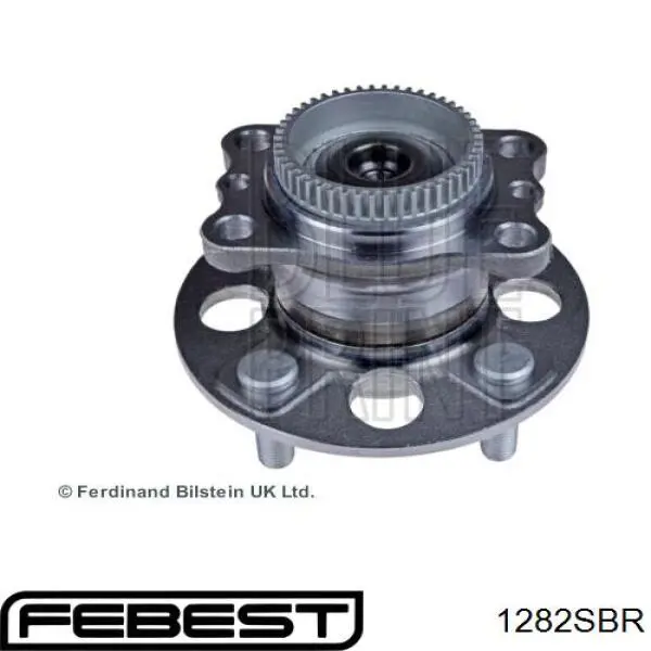 Купить 1282SBR Febest Задняя шпиндель