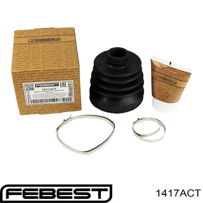 Пыльник ШРУСа передней полуоси наружный Febest 1417ACT