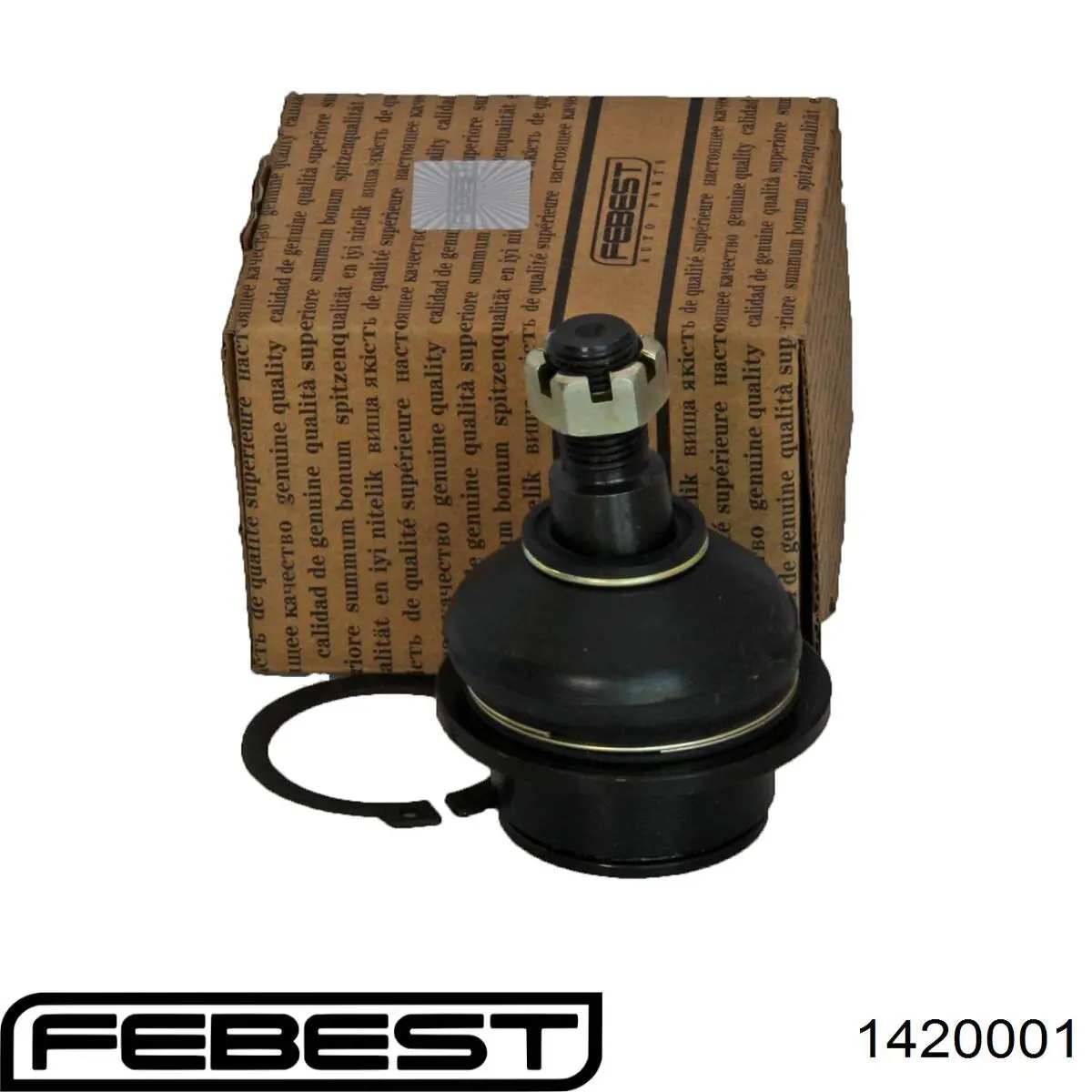 Верхняя шаровая опора задней подвески 1420001 Febest