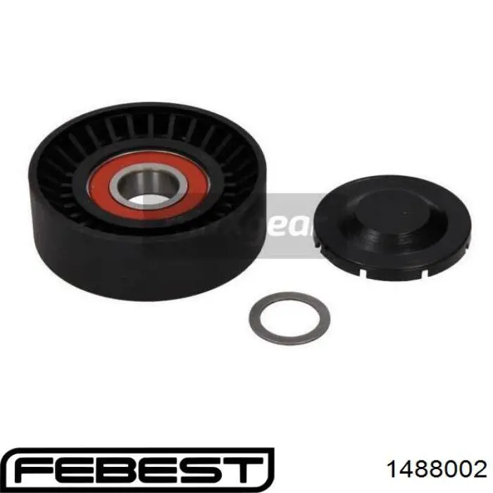 Ролик натяжителя приводного ремня Febest 1488002