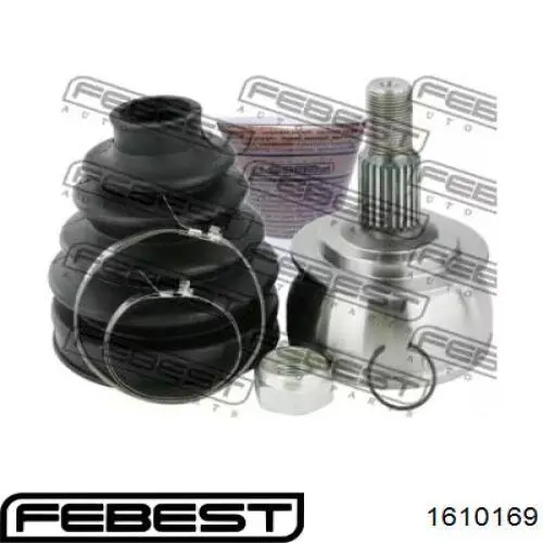 Граната колесная Febest 1610169 цена, от 73.49 USD