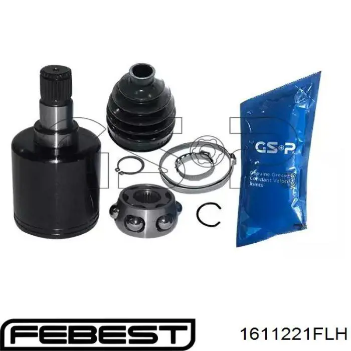 Шарнир угловых скоростей передний левый Q-fix Q1311508 цена, от 37.90 USD