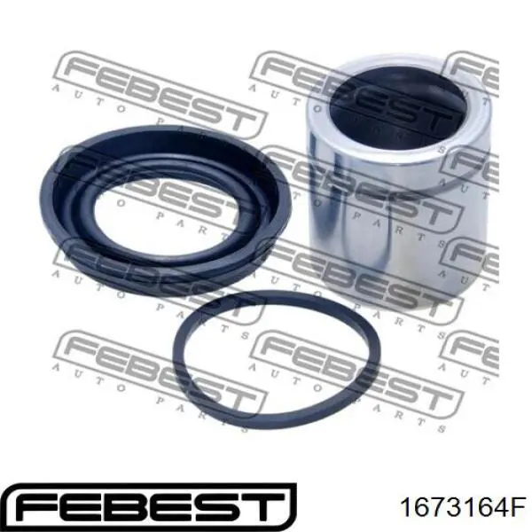 Пыльник направляющей суппорта тормозного переднего 1673164F Febest