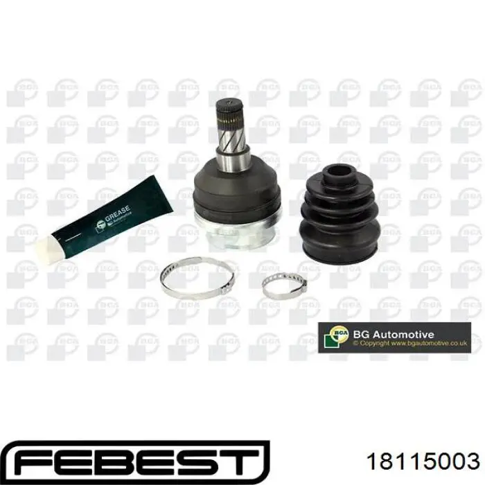 ШРУС внутренний 18115003 Febest