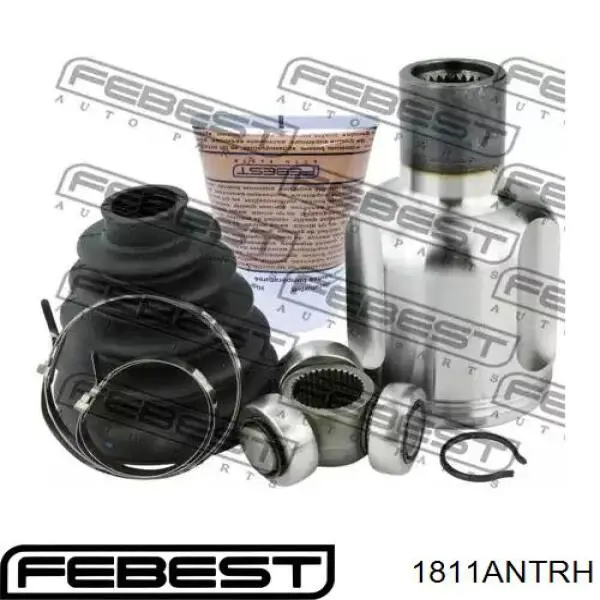 Шарнир привода внутренний Febest 1811ANTRH цена, от 321.95 USD