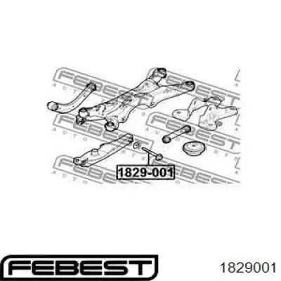 Болт крепления заднего развального рычага, внутренний Q-fix Q3760200 цена, от 8.17 USD