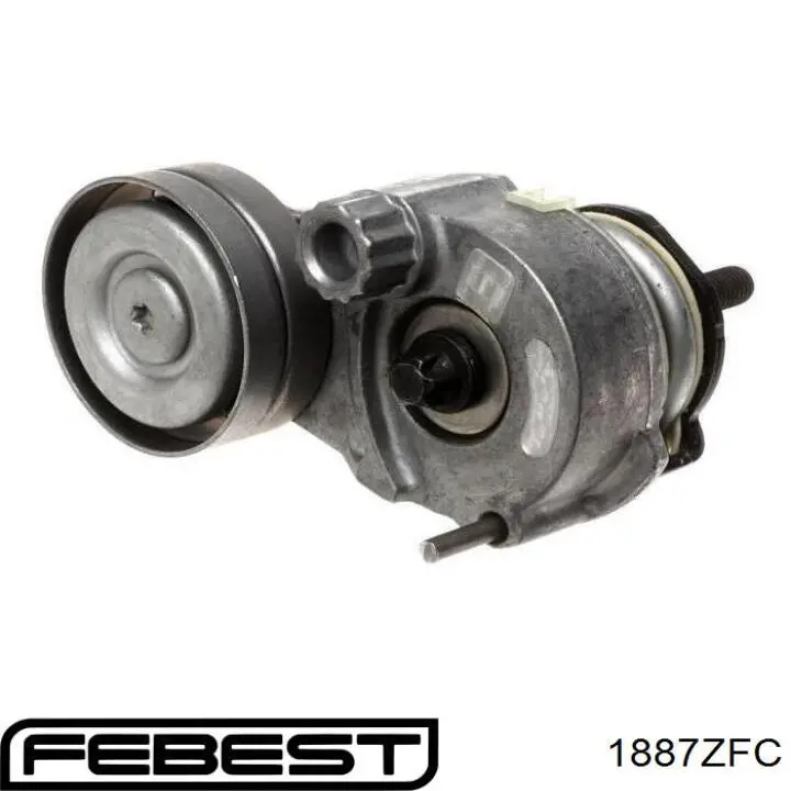 Ролик натяжителя приводного ремня Febest 1887ZFC