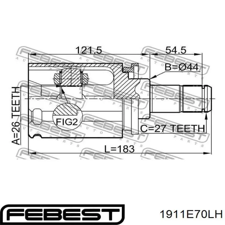 1911E70LH Febest