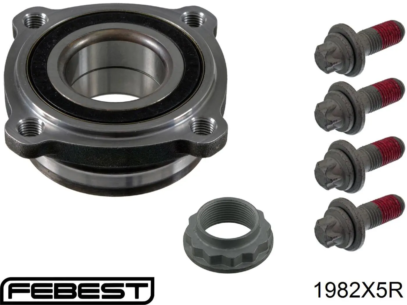 Купить 1982X5R Febest Подшипник задней ступицы