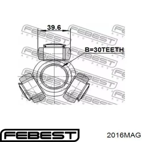 Купить 2016MAG Febest Тришип