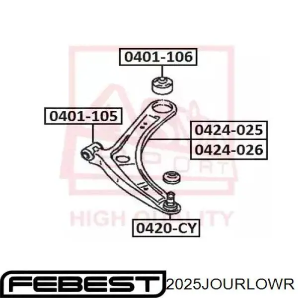 68079540AC Market (OEM) barra transversal de suspensão traseira