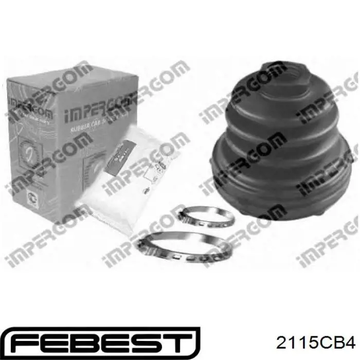 2115CB4 Febest Пыльник ШРУСа передней полуоси внутренний