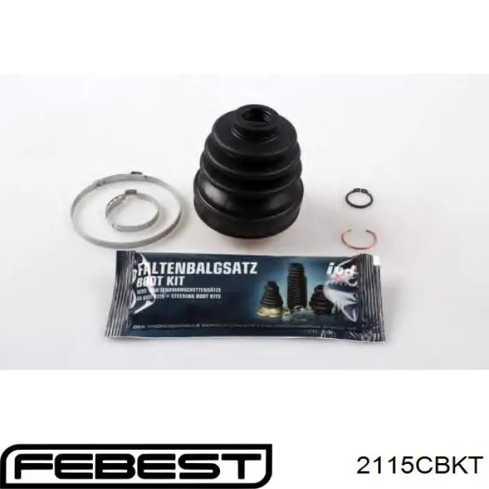Купить 2115CBKT Febest Пыльник гранаты внутренний, передней полуоси