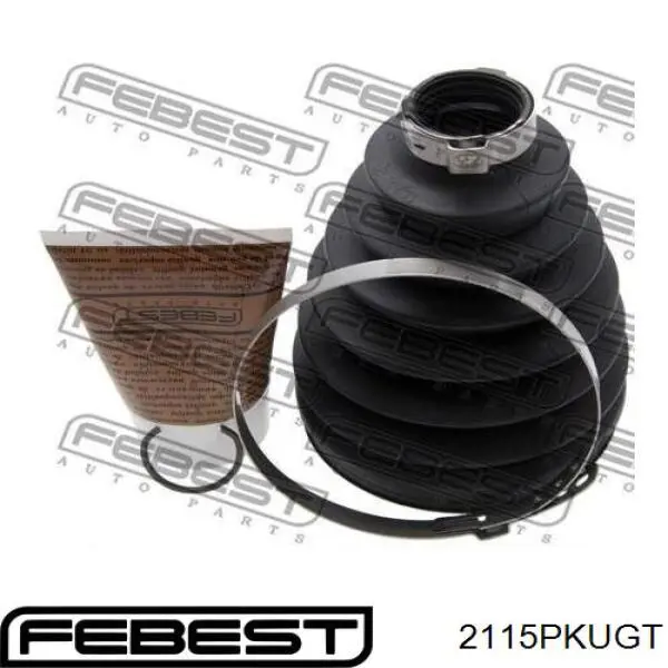Купить 2115PKUGT Febest Пыльник гранаты внутренний, передней полуоси