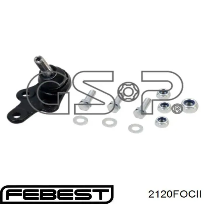 Нижняя шаровая опора 2120FOCII Febest