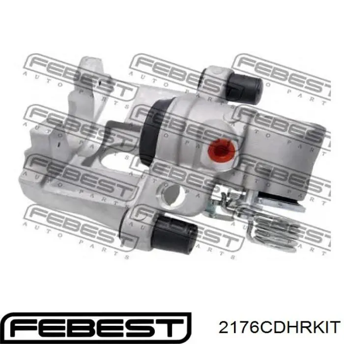 Купить 2176CDHRKIT Febest Ремкомплект суппорта тормозного, заднего