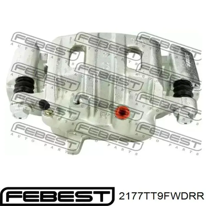 Суппорт задний правый 2177TT9FWDRR Febest