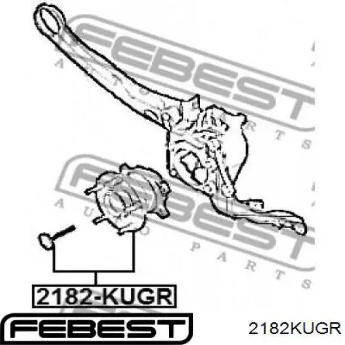 Подшипник задней ступицы 1530772 Ford