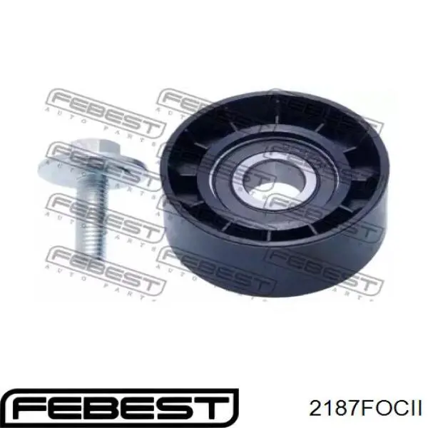 Купить 2187FOCII Febest Натяжной ролик