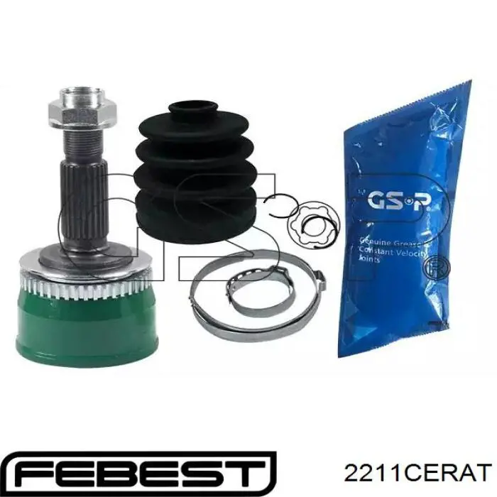 Купить 2211CERAT Febest ШРУС внутренний
