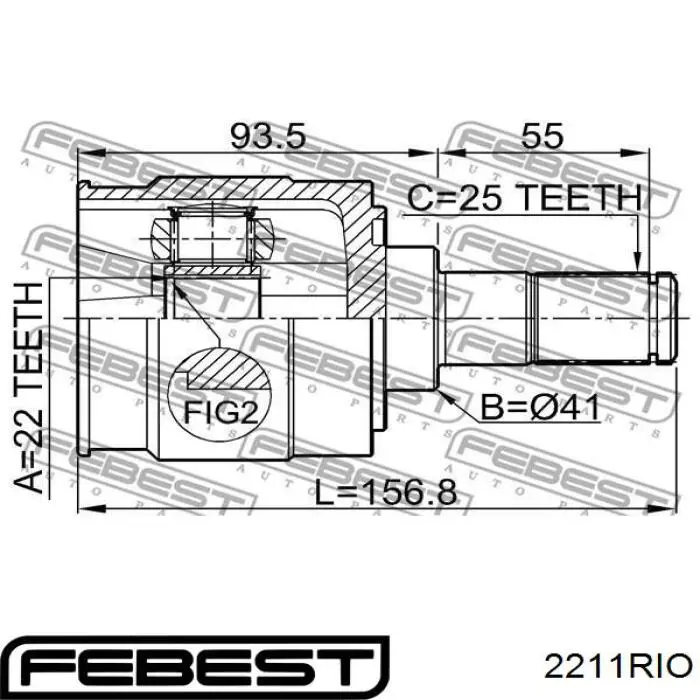 Внутренняя граната Market (OEM) XX495011W200