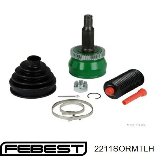 Купить 2211SORMTLH Febest Шрус внутренний левый