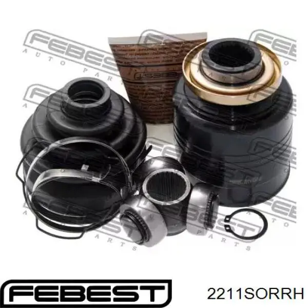 Шарнир привода внутренний Febest 2211SORRH цена, от 100.70 USD