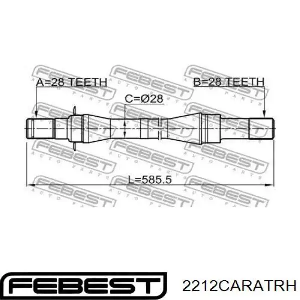 2212CARATRH Febest 