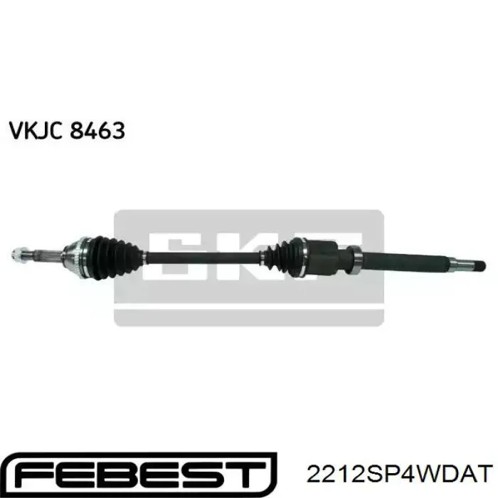 Купить 495602S650 Hyundai/Kia Вал привода полуоси, промежуточный