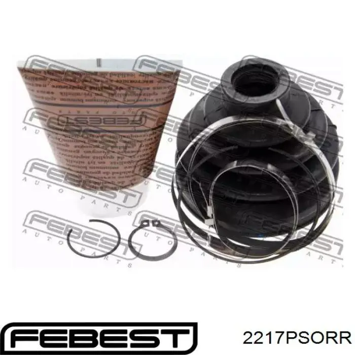 Пыльник ШРУСа наружный, задней полуоси Febest 2217PSORR