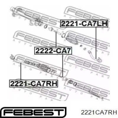 2221-CA7RH Febest наконечник рулевой тяги внешний