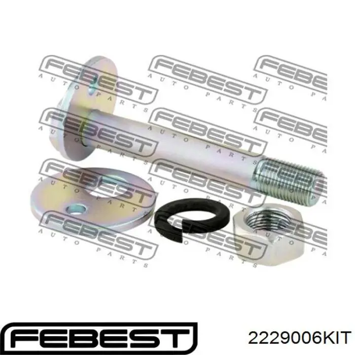 Болт крепления переднего рычага, нижнего 2229006KIT Febest