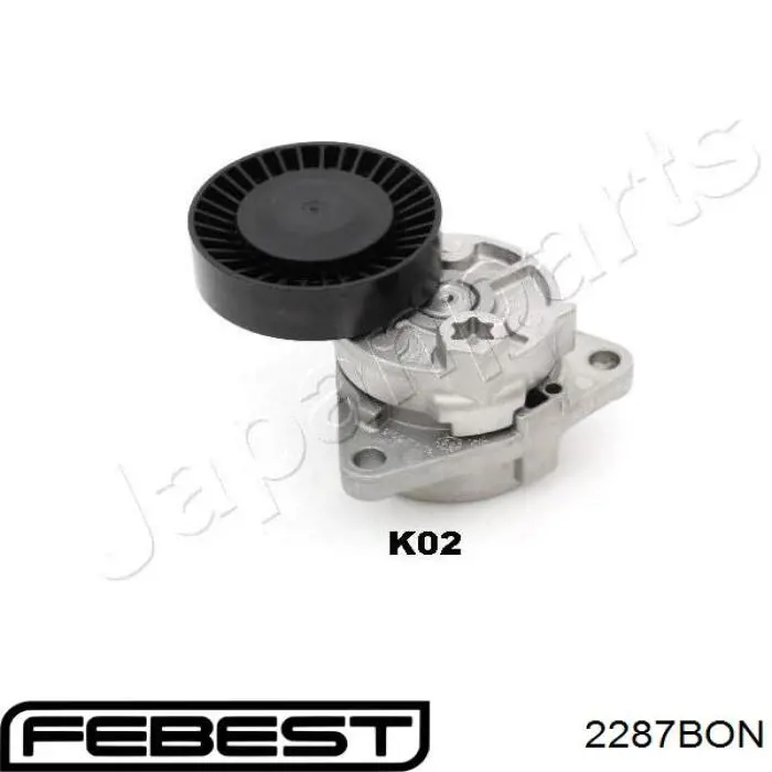 Натяжная планка поликлинового ремня Febest 2287BON