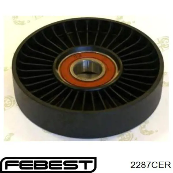 2287CER Febest Ролик натяжителя ремня агрегатов