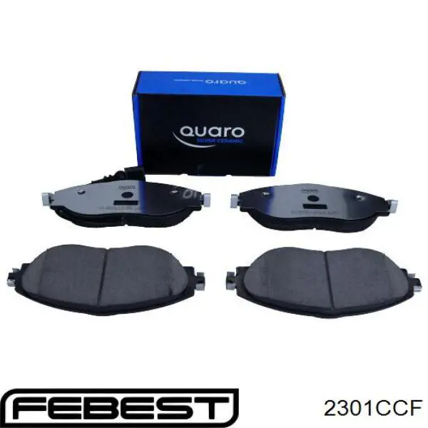 Купить 2301CCF Febest Колодки тормозные