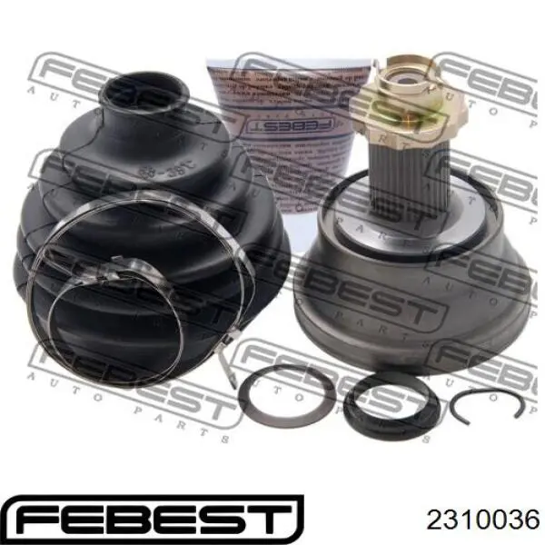 Купить 2310036 Febest Внешняя граната